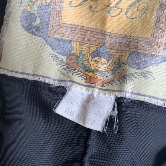 Vintage 70's 80's Pearlescent Patchwork Quilted Puffer Winter Coat S Jacket RARE - Picture 7 of 8